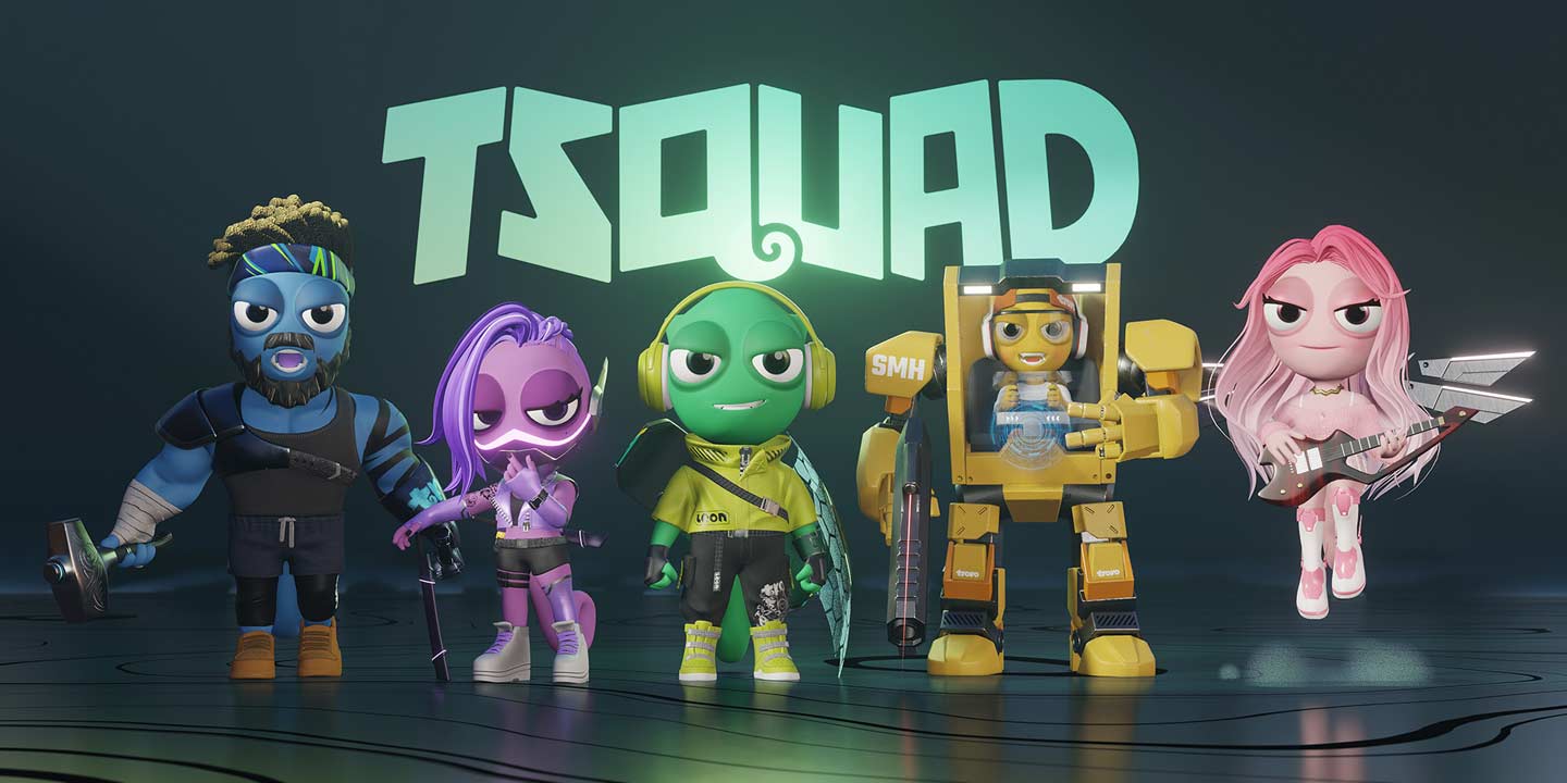 Trovo T-Squad Characters